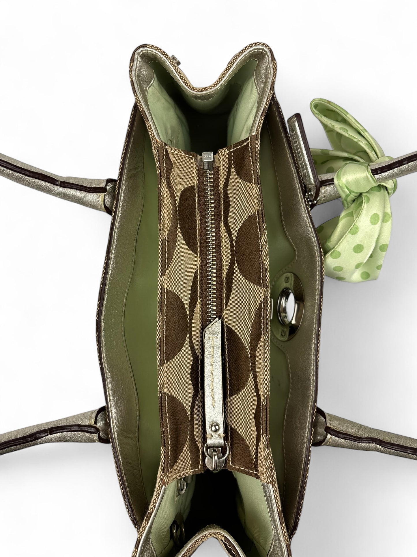 Coach Signature Hamptons Satchel