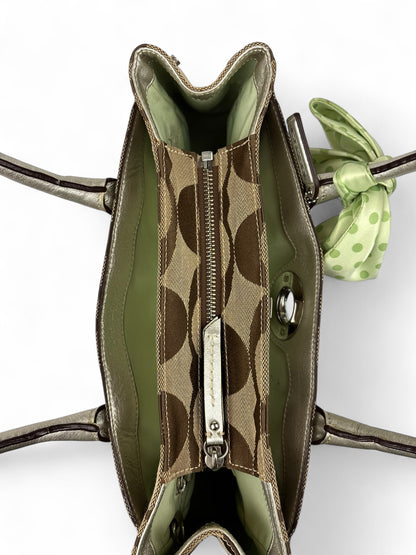 Coach Signature Hamptons Satchel